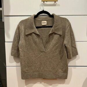 Khaite Shrunken Jo Cashmere Sweater